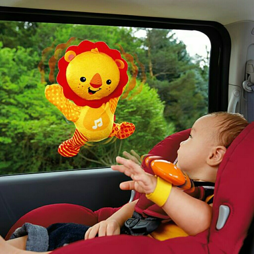 Roar and ride lion toy
