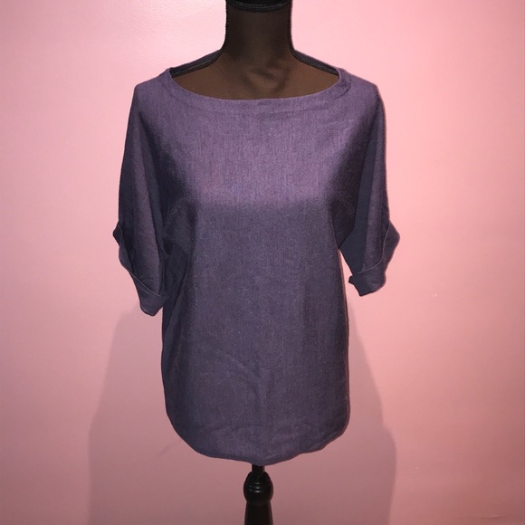Eileen Fisher wool dolman knit top xs euc - Picture 1 of 3