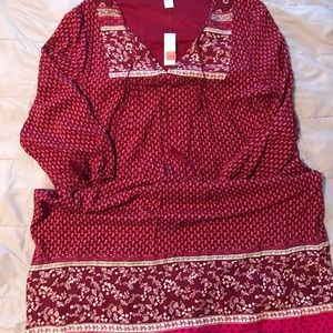 NWT boho shift