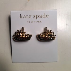 Kate Spade "Rock the Boat" Steamboat earrings