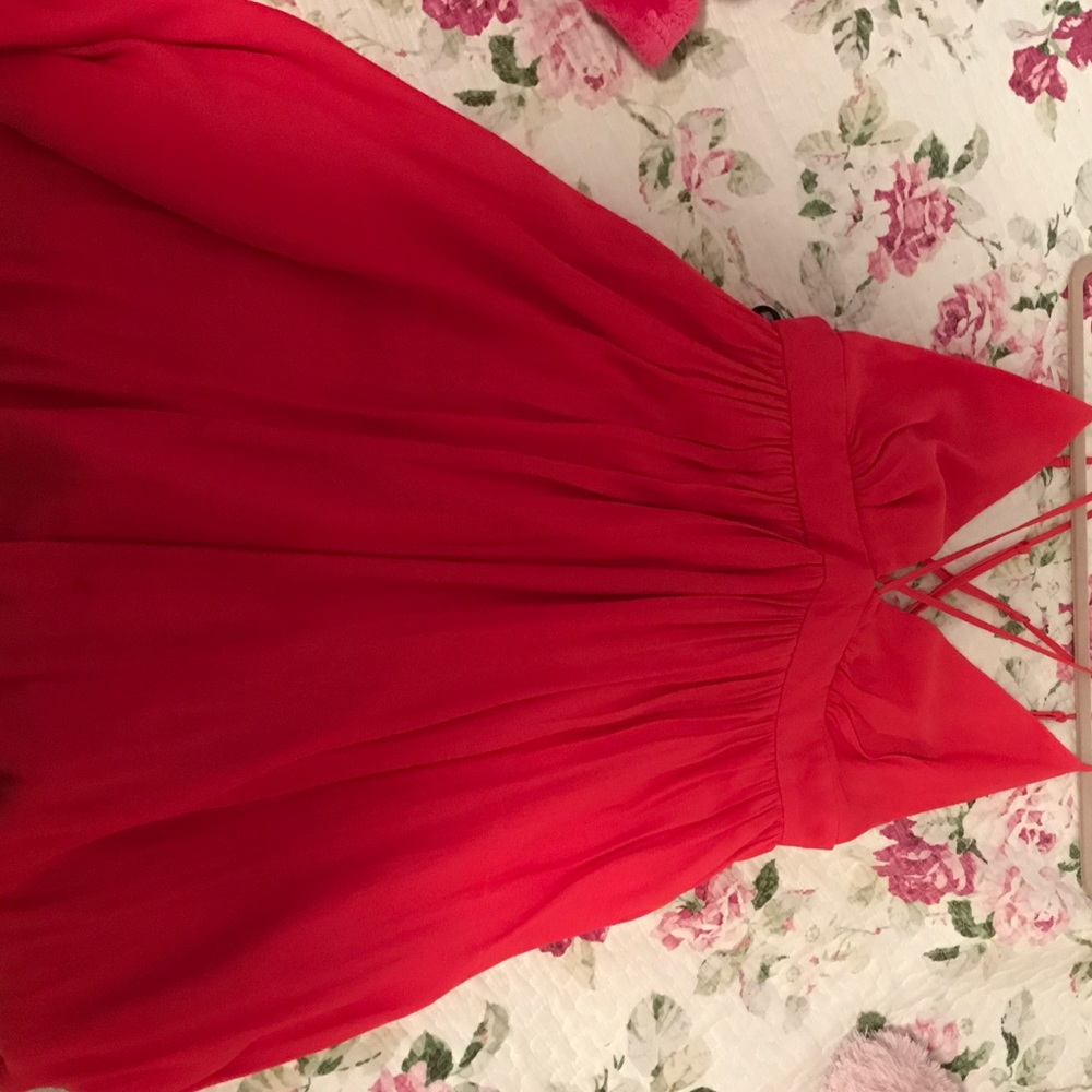 Light Red Dress - Picture 3 of 3