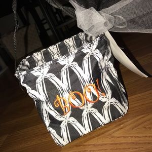 Thirty One small tote/basket Halloween “BOO”