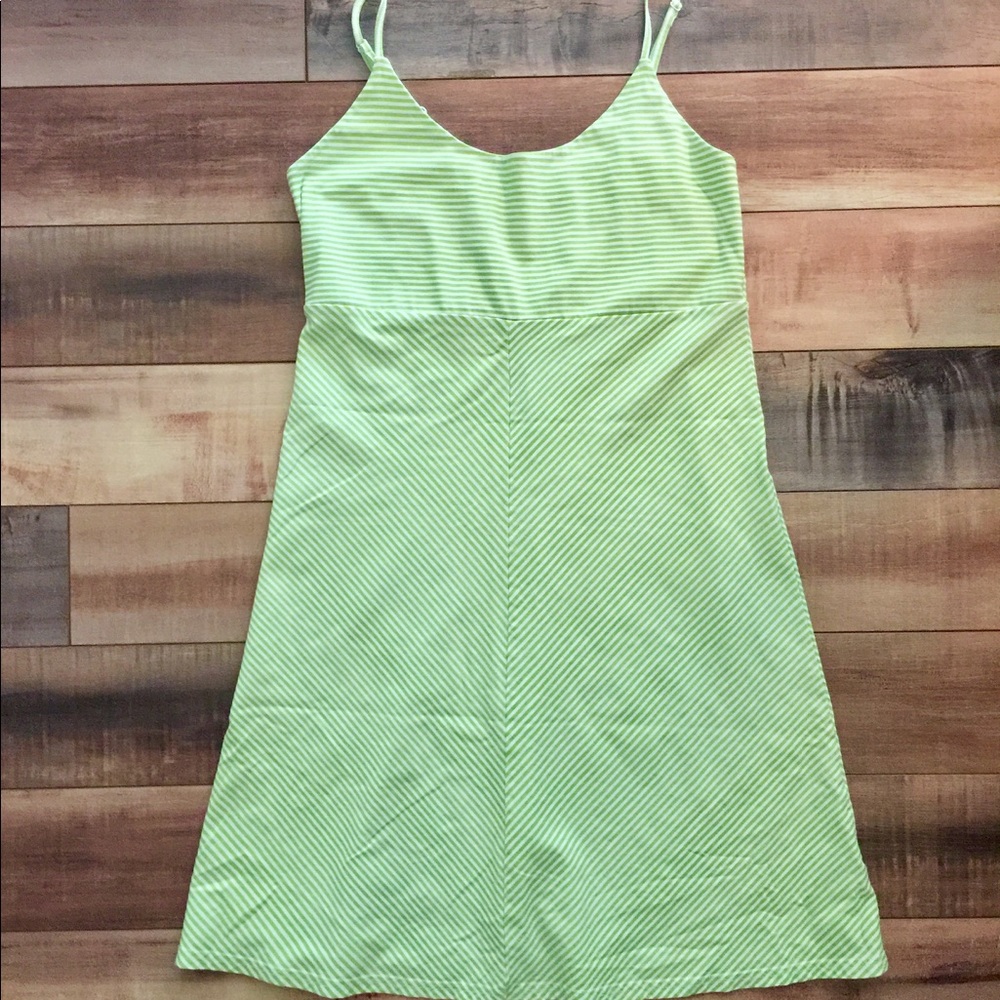 Green Stripe Sundress