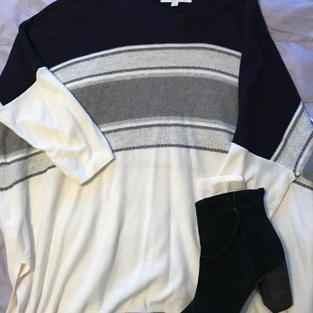 Never worn LOFT poncho sweater
