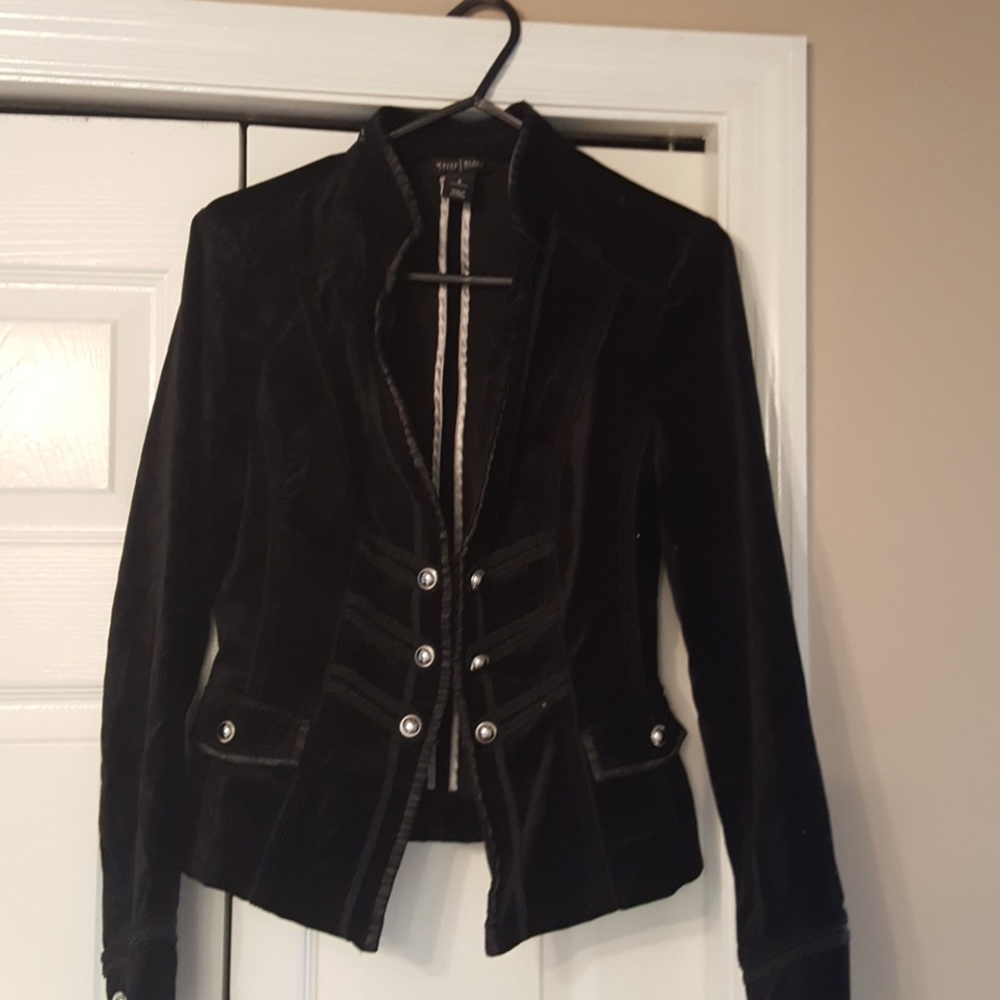 WHBM Velvet jacket