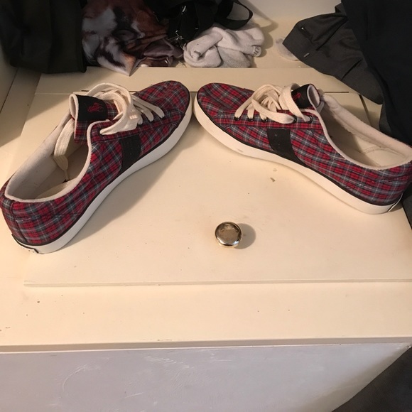 Polo Low Top Flannel Shoes - Picture 2 of 3