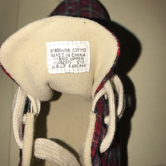 Polo Low Top Flannel Shoes - Picture 3 of 3