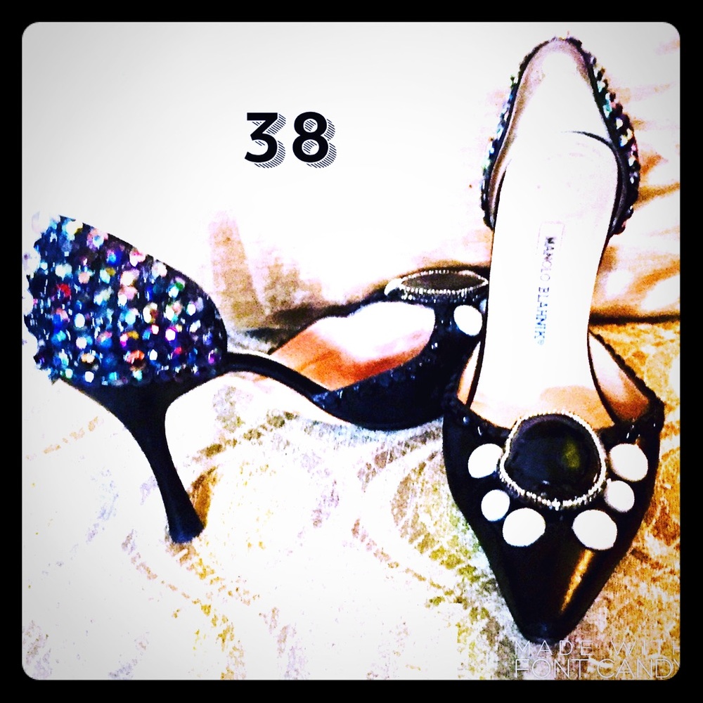 Manolo Blahnik blinged