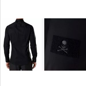 Philipp Plein  Shirt Platinum Size M NEW WITH TAGS