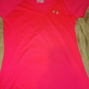 Womens Under armor SET heat geat shirt and capri