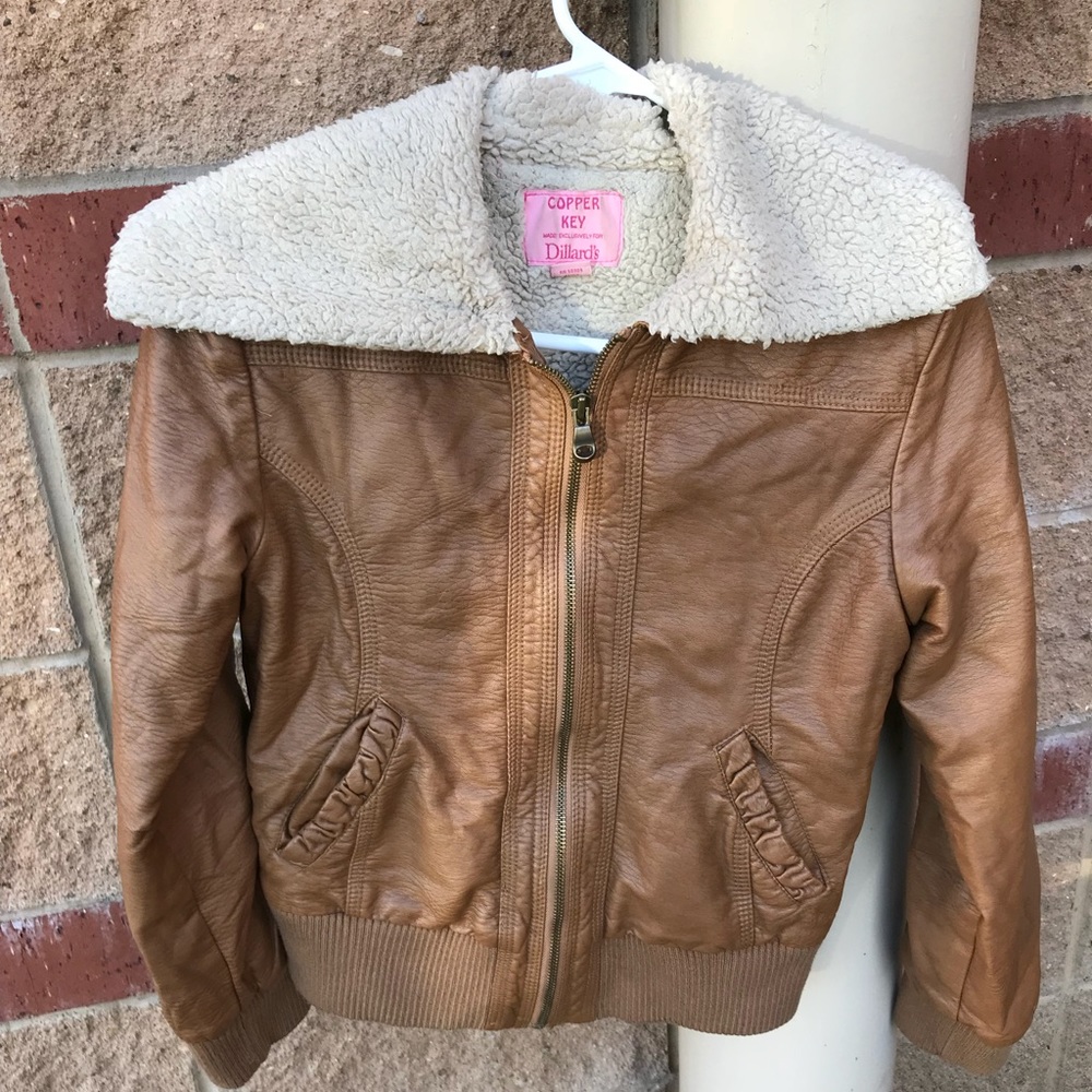 Women  jacket coat Copper Key Dillards size 10/12