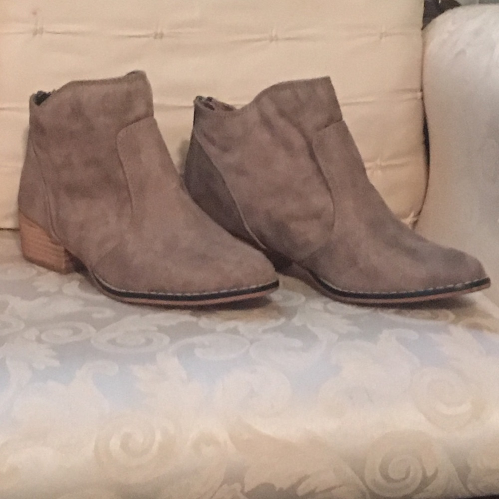 Madden Girl Suede Booties