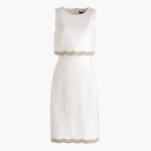 J Crew Going Places dress in linen