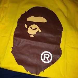 BAPE A BATHING APE RARE NEW 2017 LONG SLEEVE TEE
