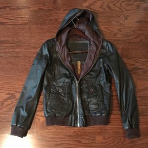 SuperDry premium leather jacket