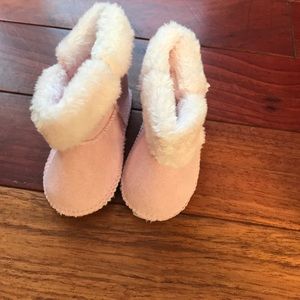Baby girl size 3 laura ashley winter booties