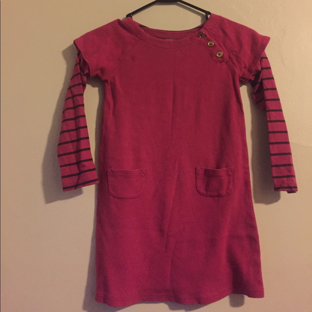 Girls Gymboree pink dress. Size 8 sec1406