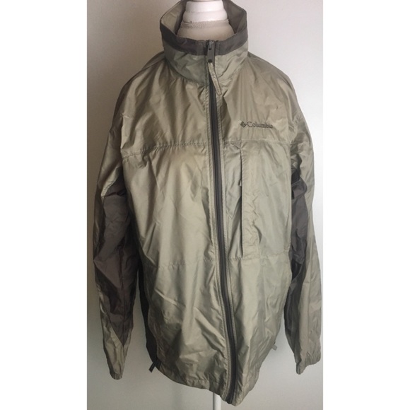 columbia men's lightweight rain jacket