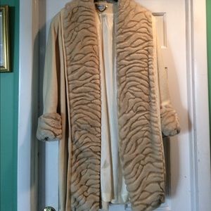 Beige woman's coat