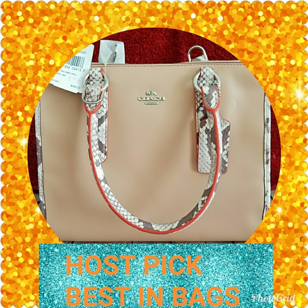 โSOLD LOCALLY โ*GIFTED*BNWT Coach 100% authentic! - Picture 1 of 8