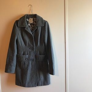 Nordstrom Tulle XS Wool Pea Coat