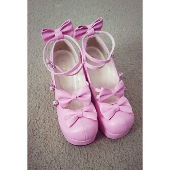 Barbie Shoes - Pink sweet Lolita shoes