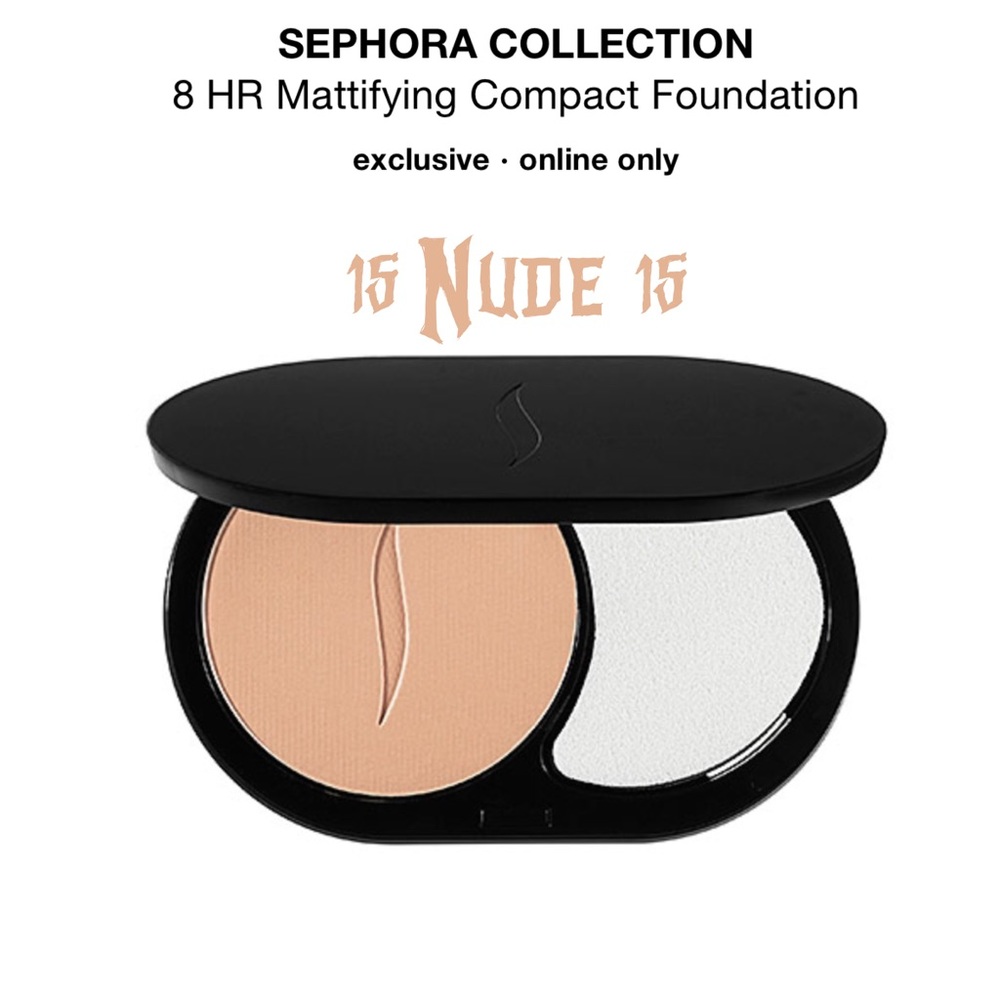 SEPHORA 8HR WEAR MATTIFYING COMPACT FOUNDATION