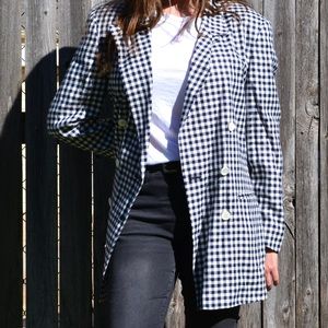 Gingham blazer *OPEN TO OFFERS*