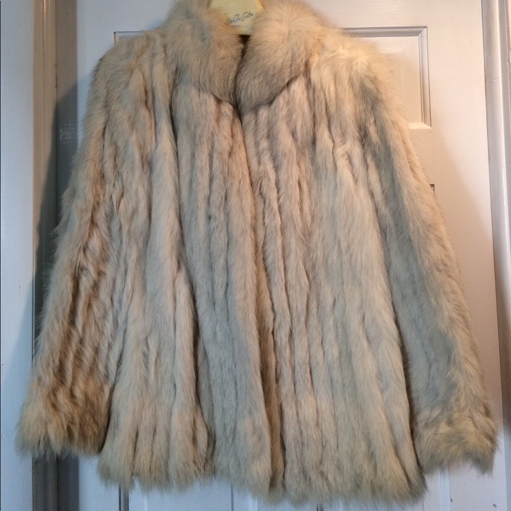 Silver fox jacket