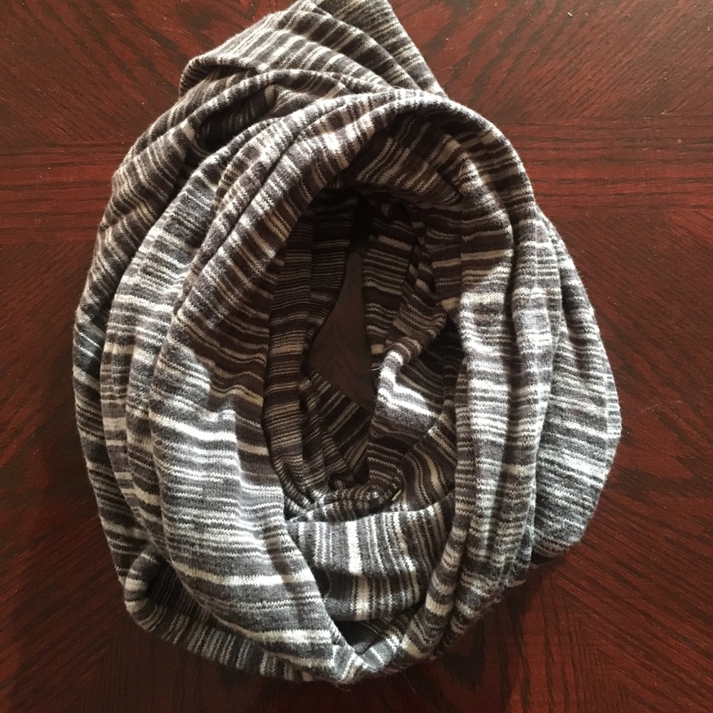 Striped Infinity Scarf