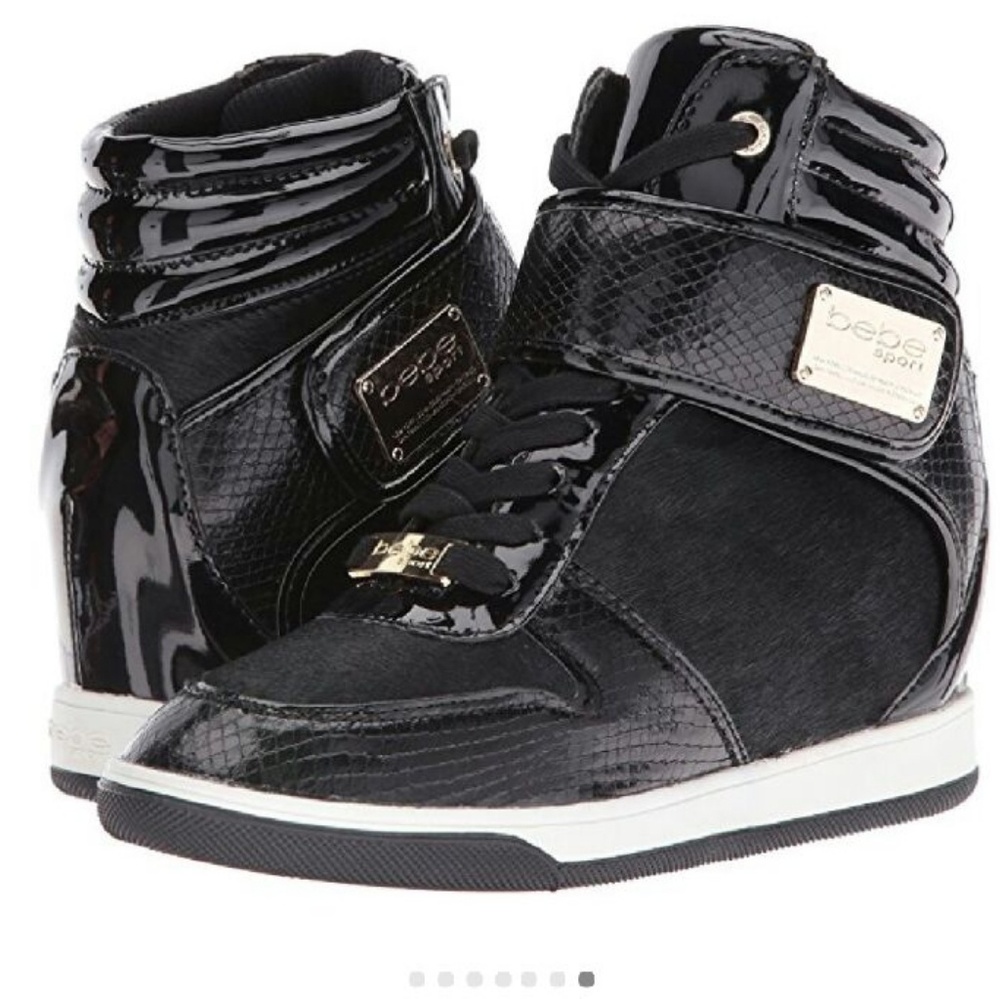 bebe Wedge Sneakers