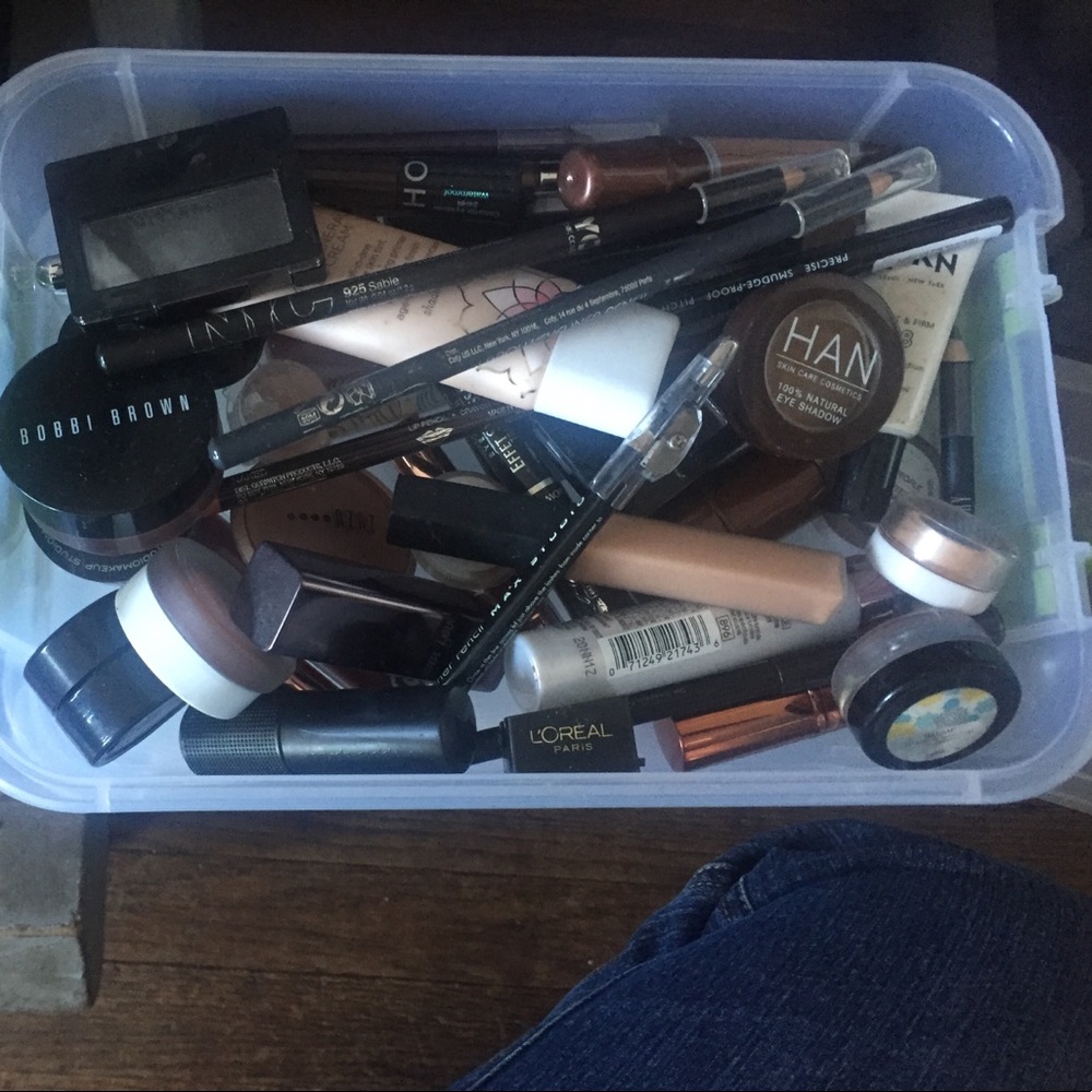 Giant lot of almost new condition makeup