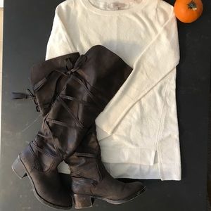 LOFT Cream Sweater