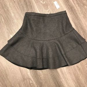 J Crew Flounce Wool Skirt NWT Size 4