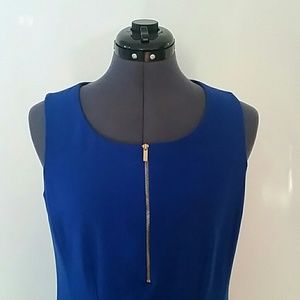 Nine West cobalt blue a-line dress