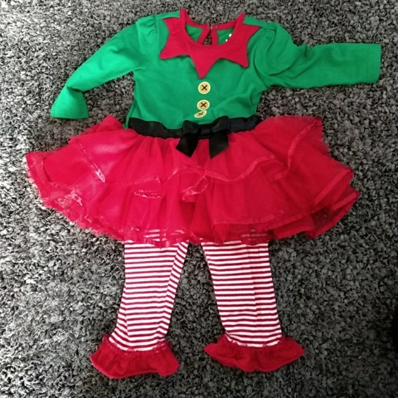 baby girl elf dress