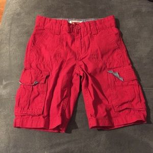 Levis red shorts 2-3 y
