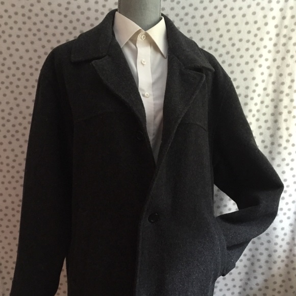 Heavy Winter Pea Coat - Picture 2 of 8