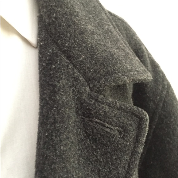 Heavy Winter Pea Coat - Picture 3 of 8