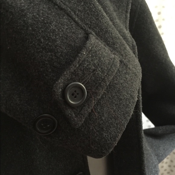 Heavy Winter Pea Coat - Picture 5 of 8