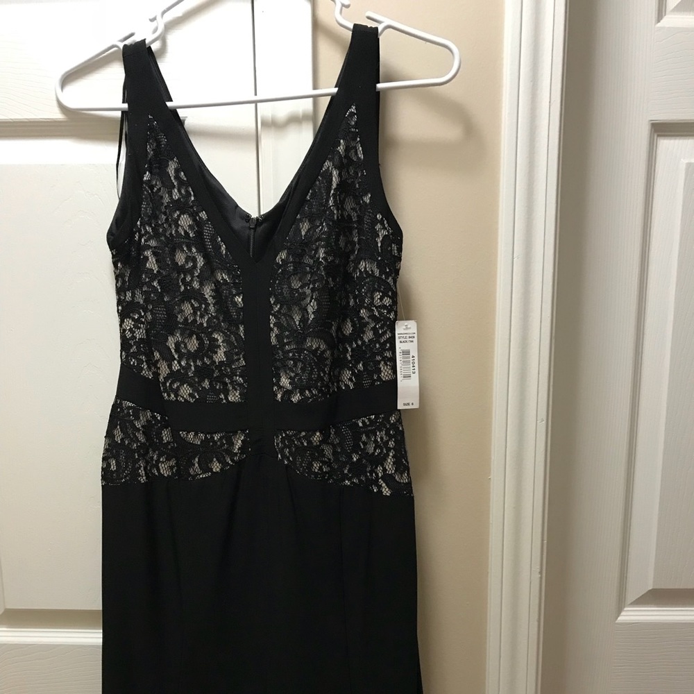 Beautiful evening dress with lace