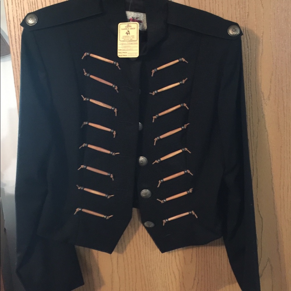Military look jacket nwt black medium