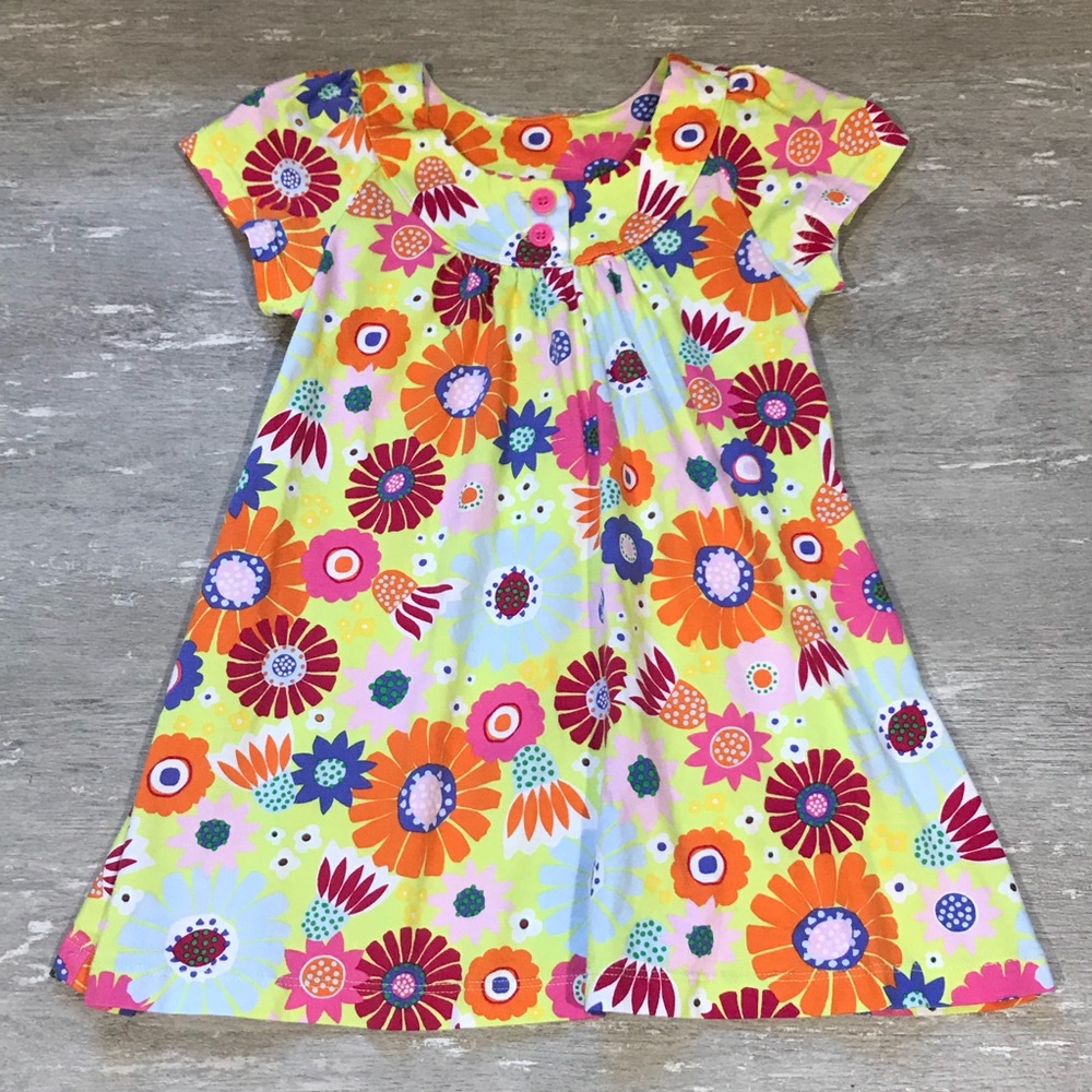 Hanna Anderssson Floral Dress size 90 / 3T