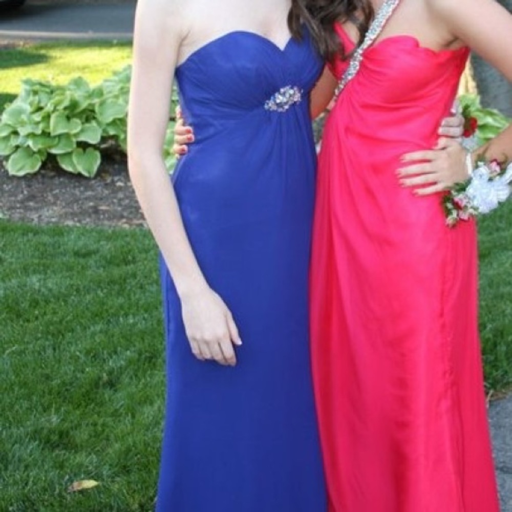 B Dazzle Royal Blue prom dress