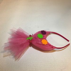 Princess Poppy Inspired Ponytail Headband