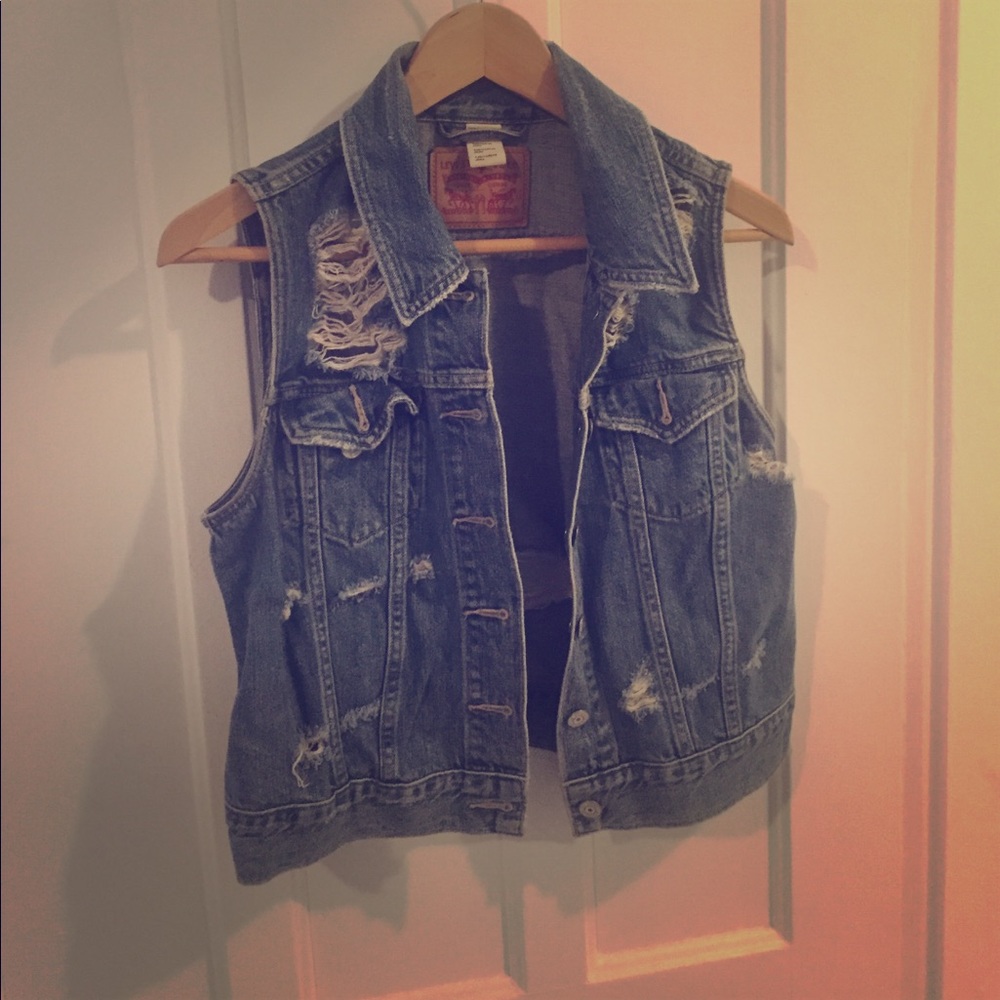 Denim vest