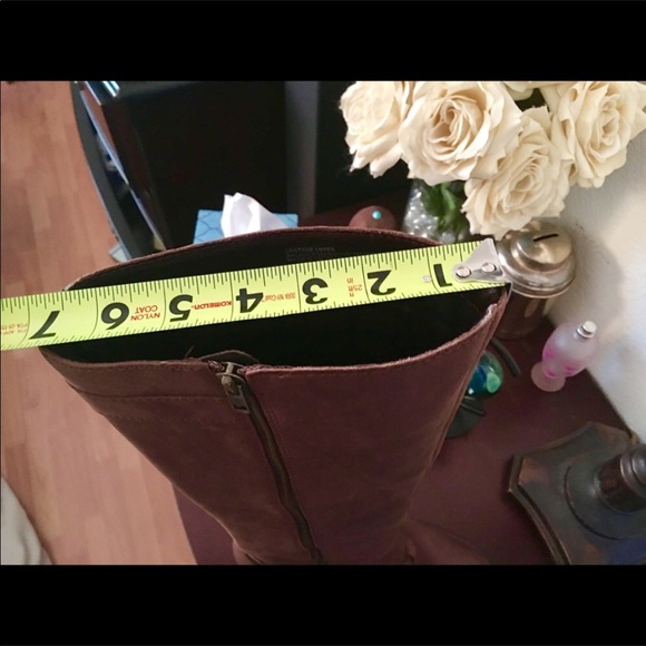 Born Fashion Brown Leather Heeled Boot - Picture 4 of 6