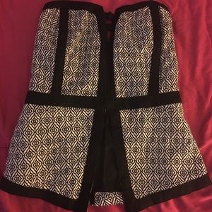 Ashley Stewart Strapless Corset Top Size 20 NWT