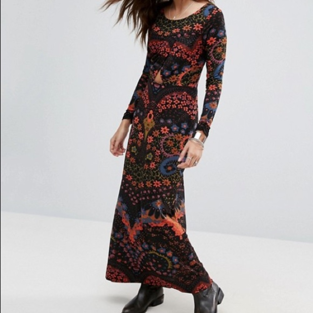 Free People Far Out Maxi Dress