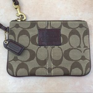 Coach wristlet